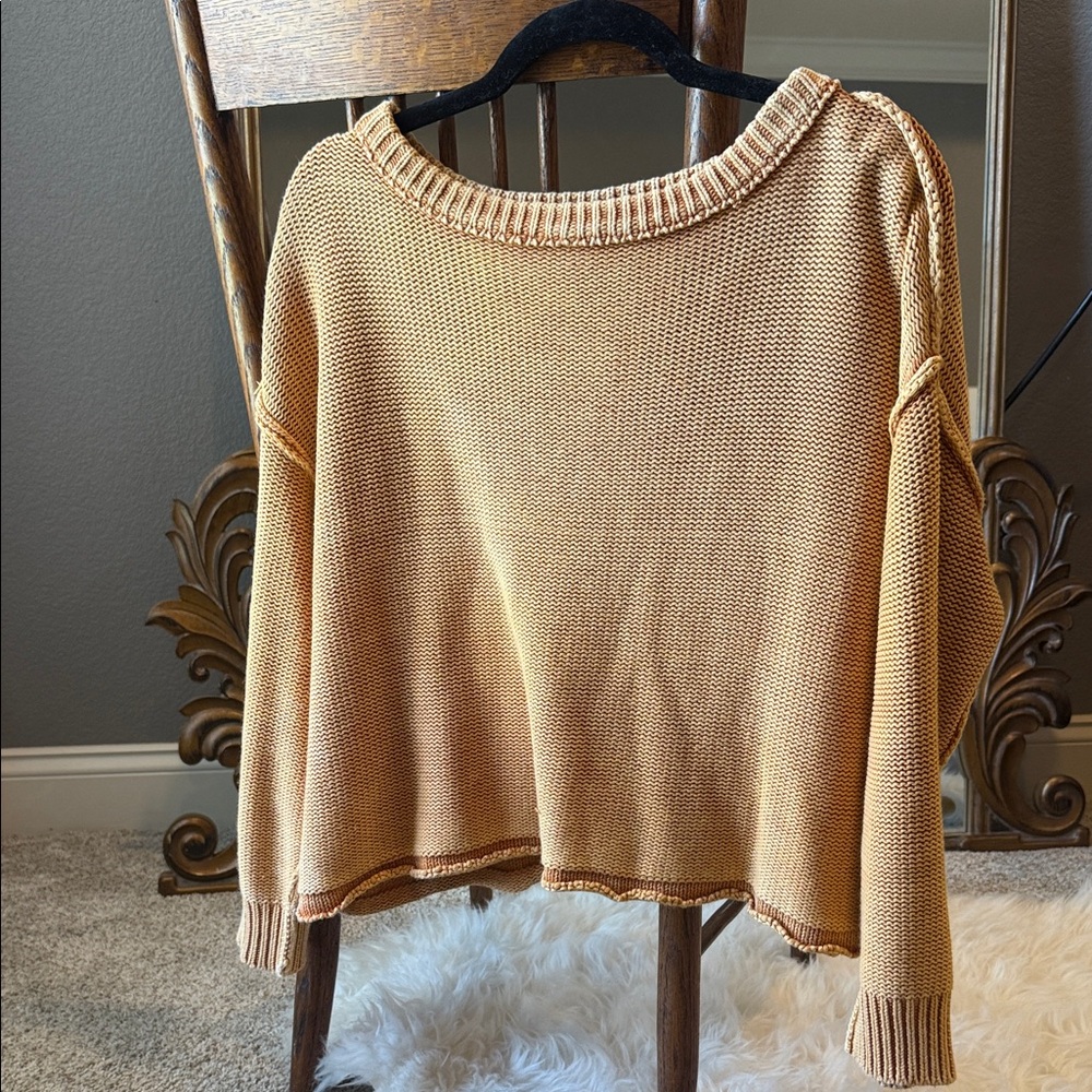 Mustard Seed Women's Crew Neck Sweater